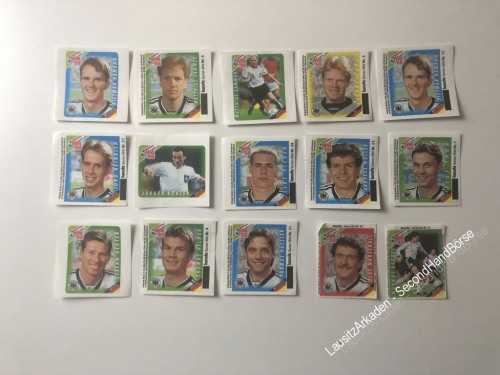 Hanuta/Duplo Sammelbilder Fussball WM 98