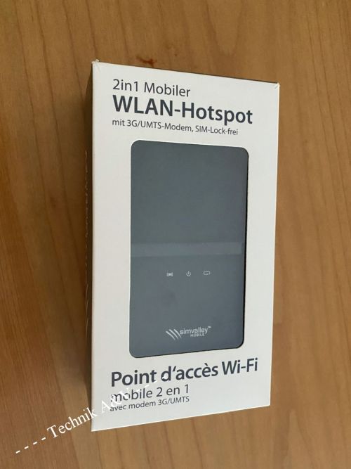 SimValley - Mobile UMTS/WLAN Router