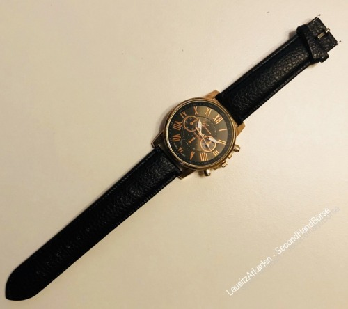 Herrenuhr mit Lederarmband