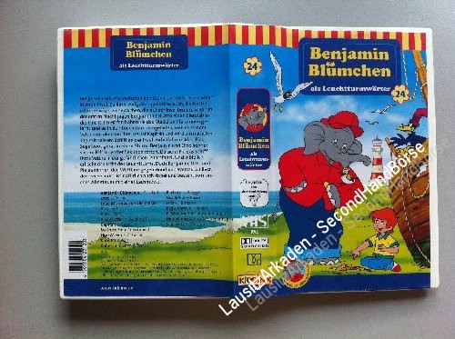 VHS Video Benjamin Blümchen als Leuchtturmwärter